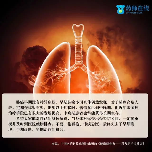 健康丨你应当关注肺癌的九大“警示灯”